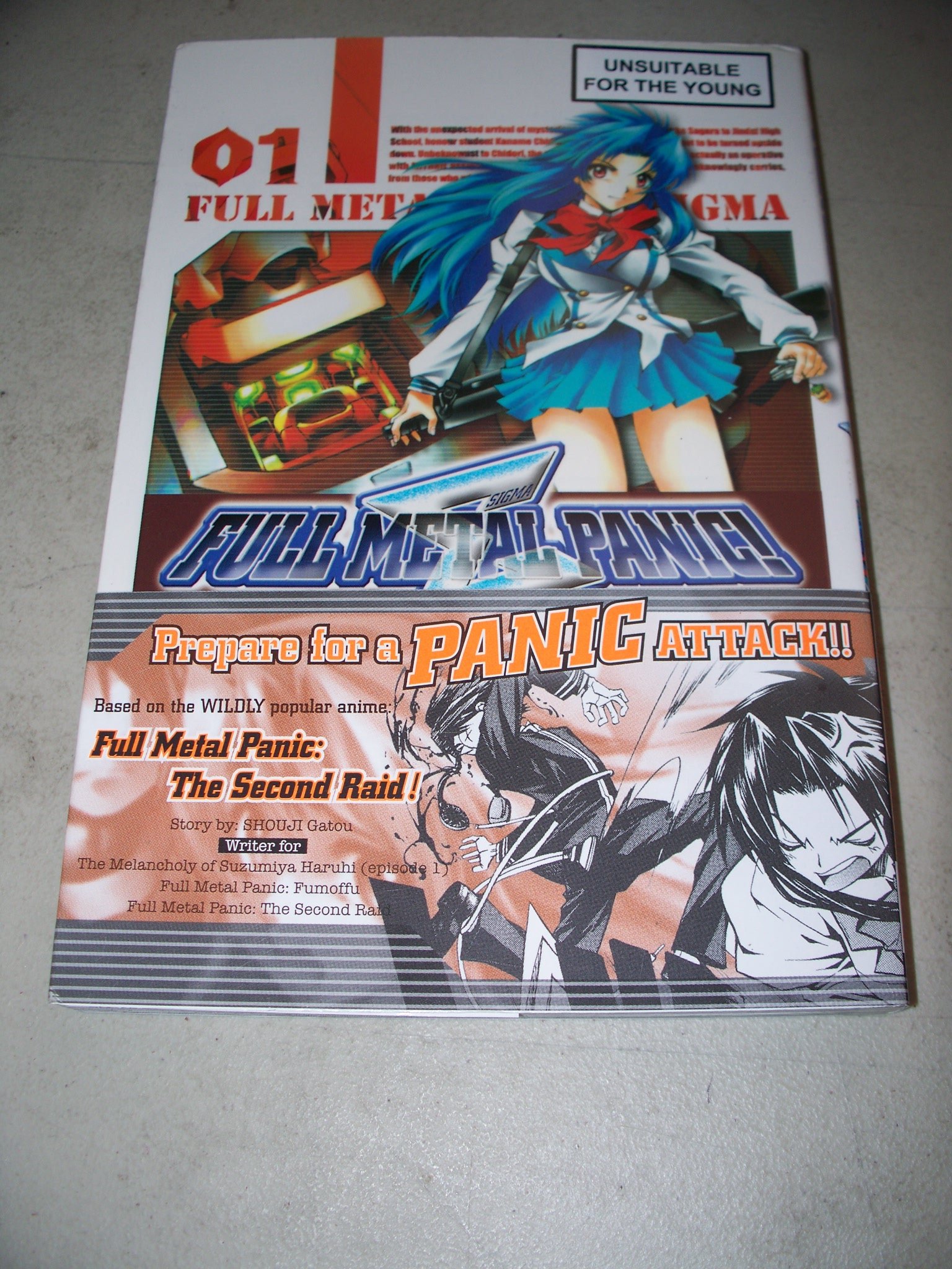 Japan Manga Full Metal Panic Comic Mission Vol 1 7 Complete Set Other Anime Collectibles Japanese Anime