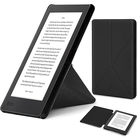 Forefront Cases Kobo Aura H2O Edition 2 (2017 Modell) Origami Hülle Schutzhülle Tasche Bumper Folio Smart Case Cover Stand - 