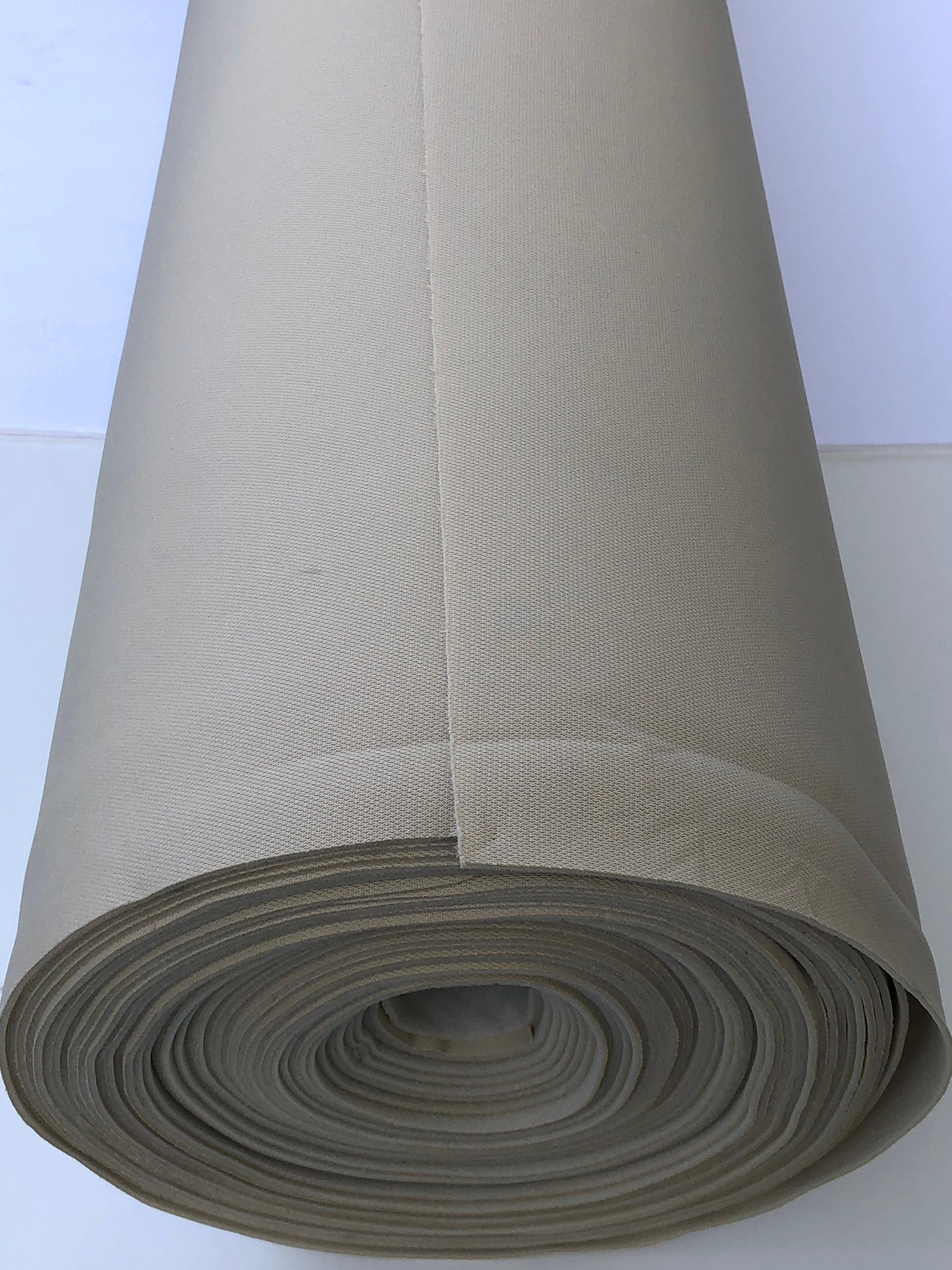 Headliner Repair Fabric Compatible with VW Jetta 2005 and up-Cream (Headliner+Sunroof(108"))
