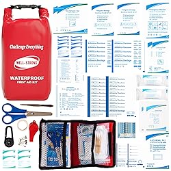 WELL-STRONG Waterproof First Aid Kit Roll Top Boat