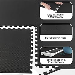 EVA Foam Mat Tiles 4-Pack - 16 SQ FT of