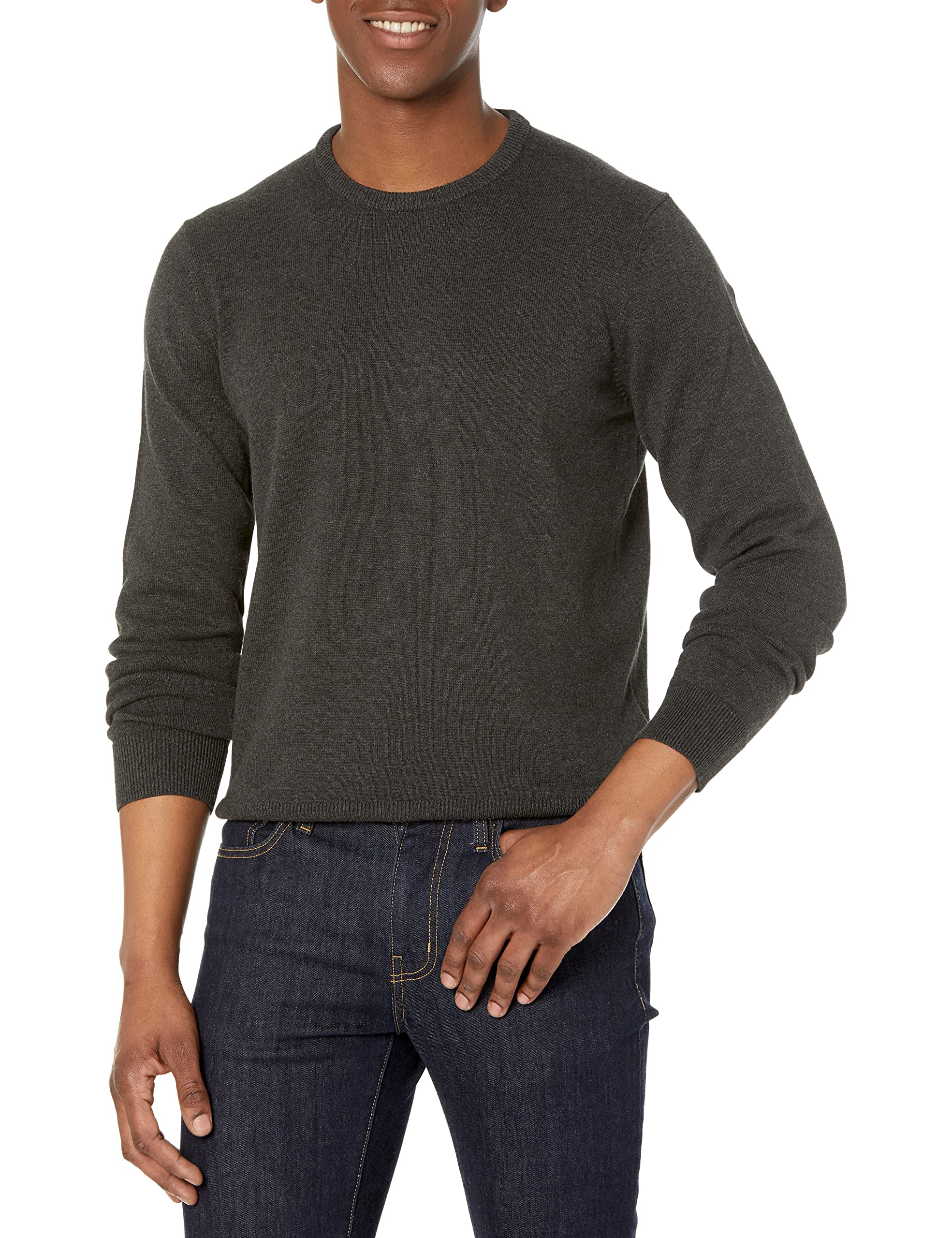 Amazon Essentials Men's Long-Sleeve Crewneck