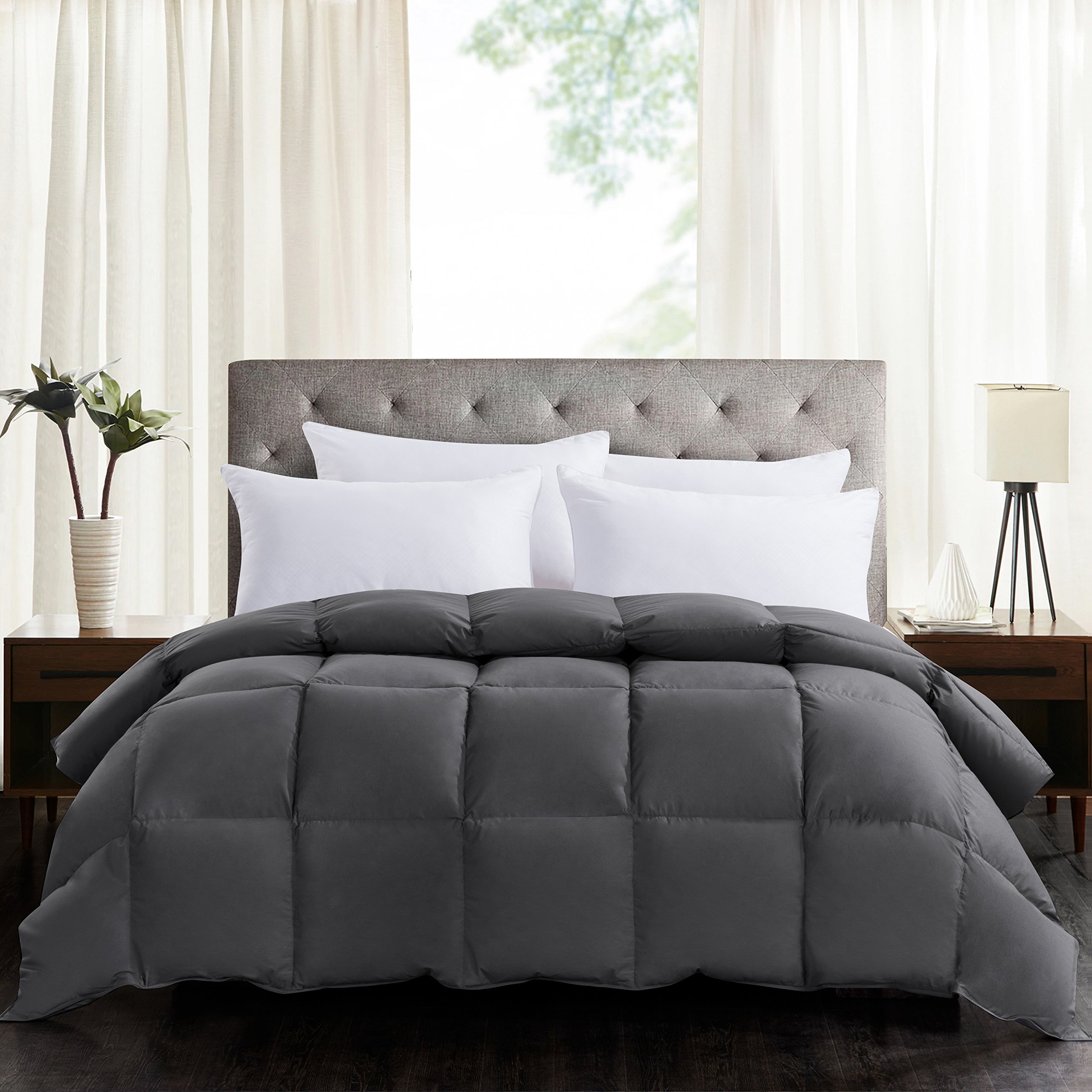 ROSECOSE Luxurious Medium Weight Goose Down Comforter King Size Duvet