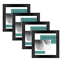 MCS Studio Gallery 8x8 Picture Frame Black