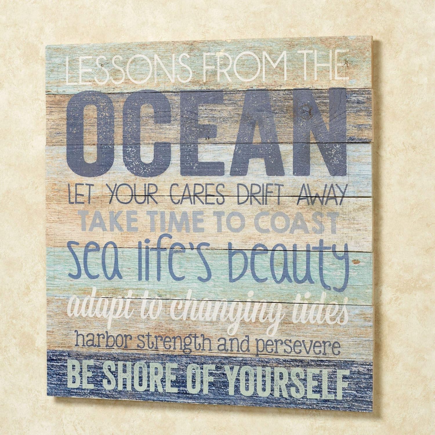 Amazon Com P Graham Dunn Advice From The Ocean Distressed Design