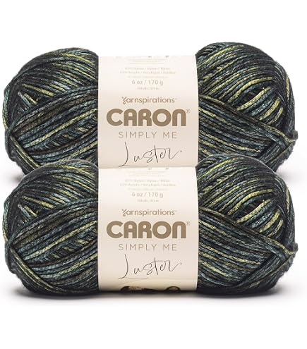 Amazon.com: YarnArt Melody Variegated Chainette – Metallic Sheen