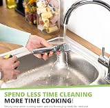 Oliver's Kitchen Premium Garlic Press Stainless Steel Mincer Lifetime Guarantee view 6