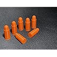 TechStudio3D 9mm Dummy Rounds, Snap Caps (20 - Rounds) - Firearms Dry Fire Ammo for Training - Made in USA, Orange