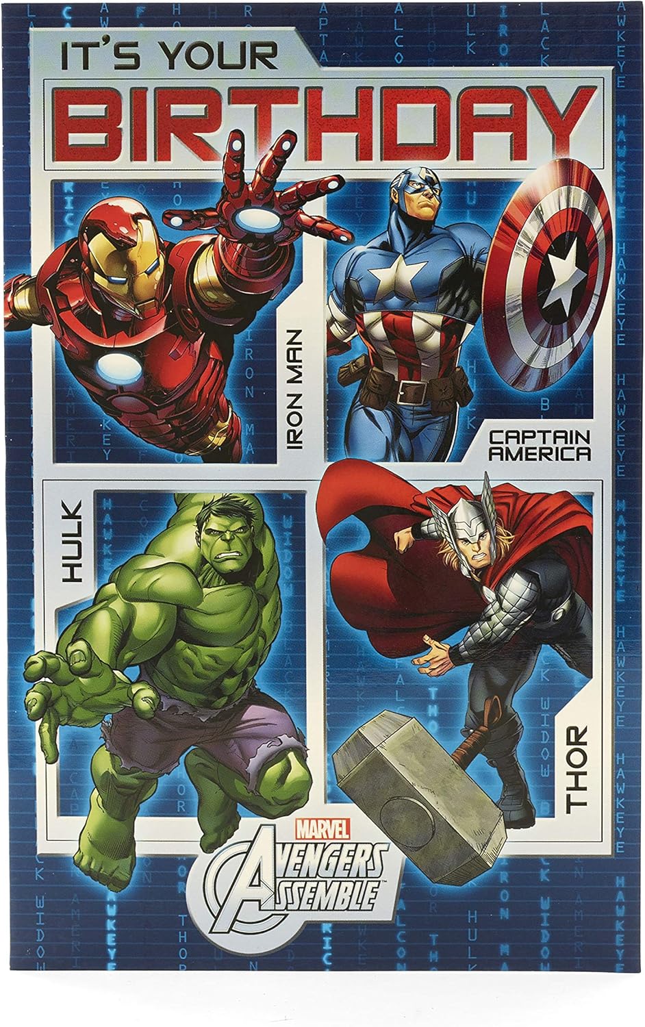 Iron Man 1 Disney Plus Pas Disponible Carlton 418980–0 - 2,5 cm Disney Marvel Avengers Iron Man/Hulk/Captain