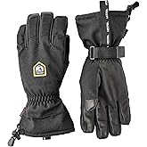Hestra Unisex CZone Mountain 5-Finger Glove, Waterproof, Windproof Leather Alpine Ski Glove for Men & Women