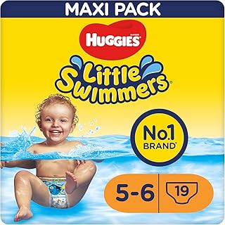 Huggies Little Swimmers Schwimmwindeln Gr.5/6 (12 - 18 kg), 1 Packung mit 19 Stück