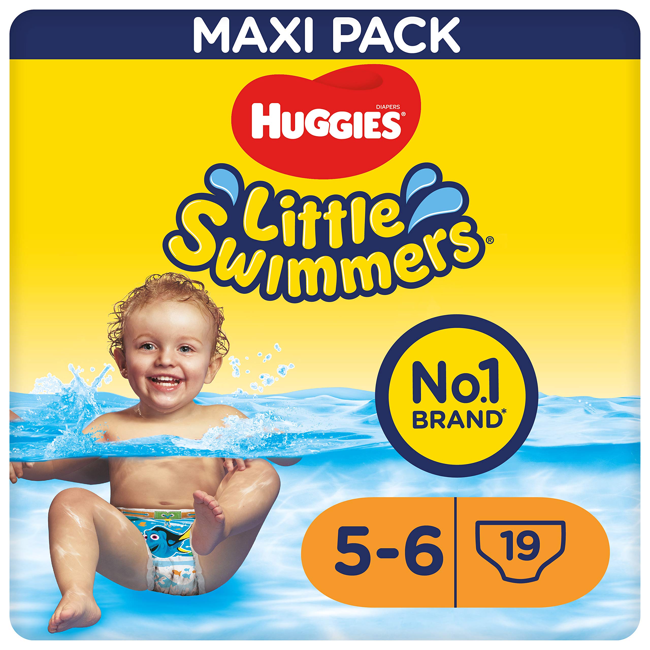 Huggies Little Swimmers - Swim Briefs T5-6 x19