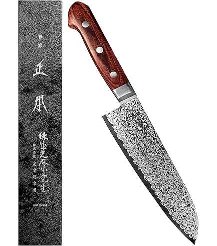 Amazon.com: MASAMOTO VG Japanese Santoku Knife 7