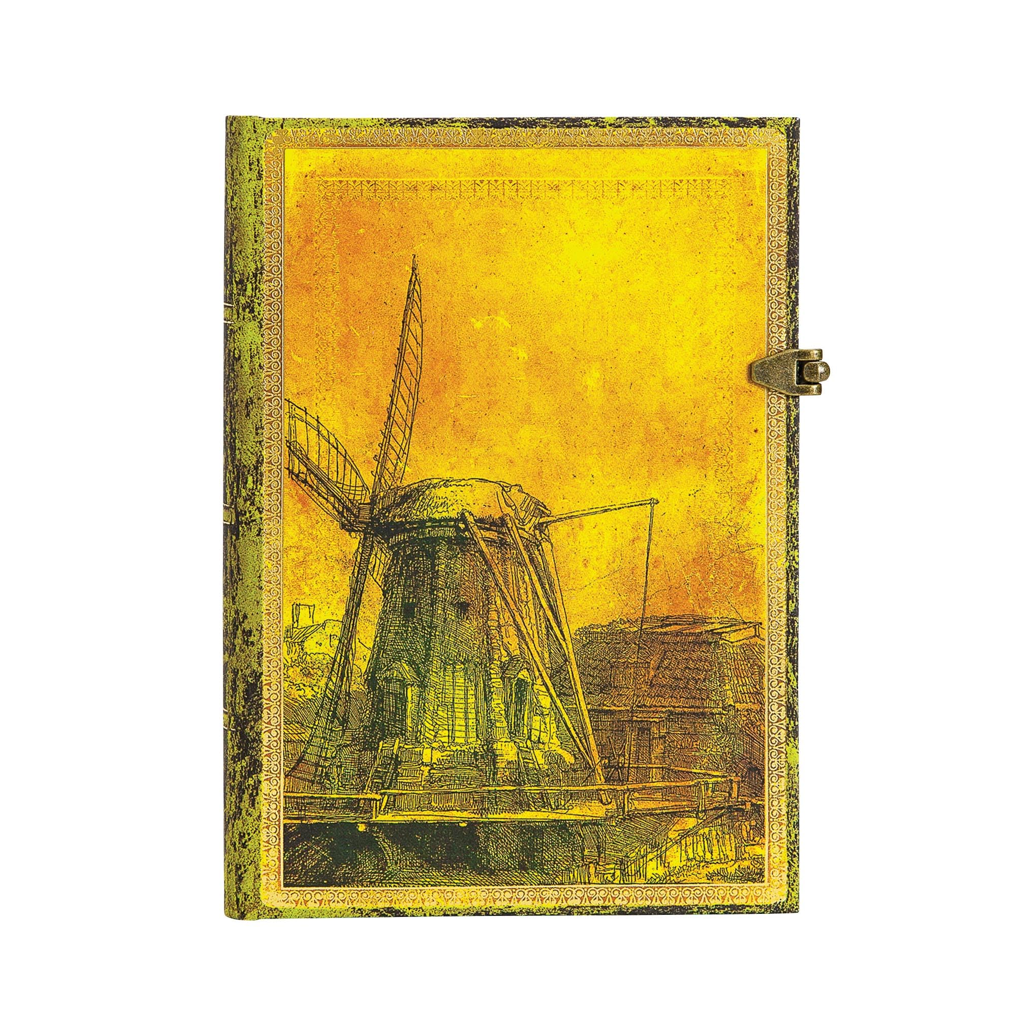 Paperblanks Hardcover Journal Rembrandt’s 350th Anniversary | Lined | Midi (130 × 180 mm), PB5422-1