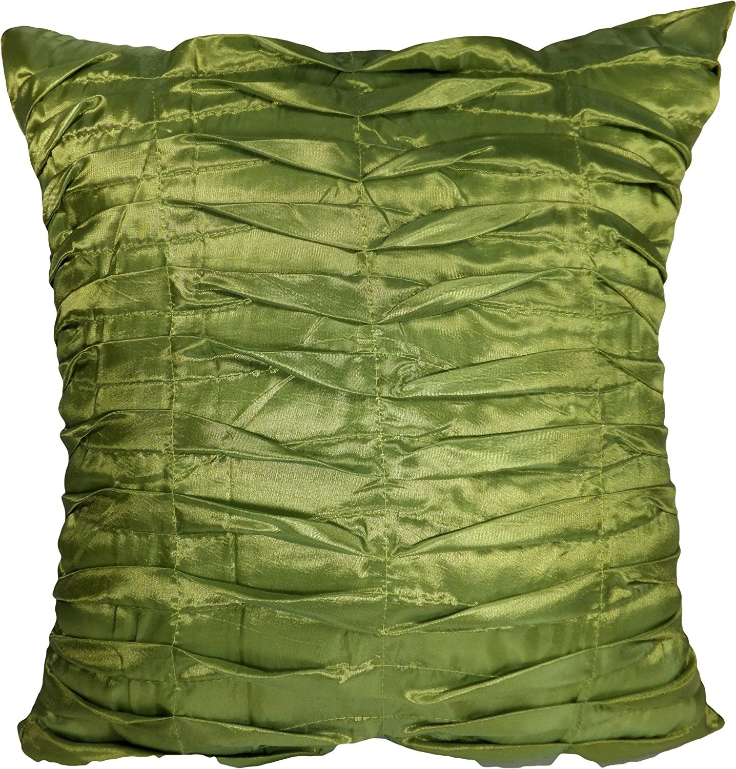 Buy Decorative Geometric Lime Green Throw Pillow Cover 18 Online