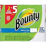 Bounty Select-A-Size Paper Towels, White, Huge Roll, 2 Count
