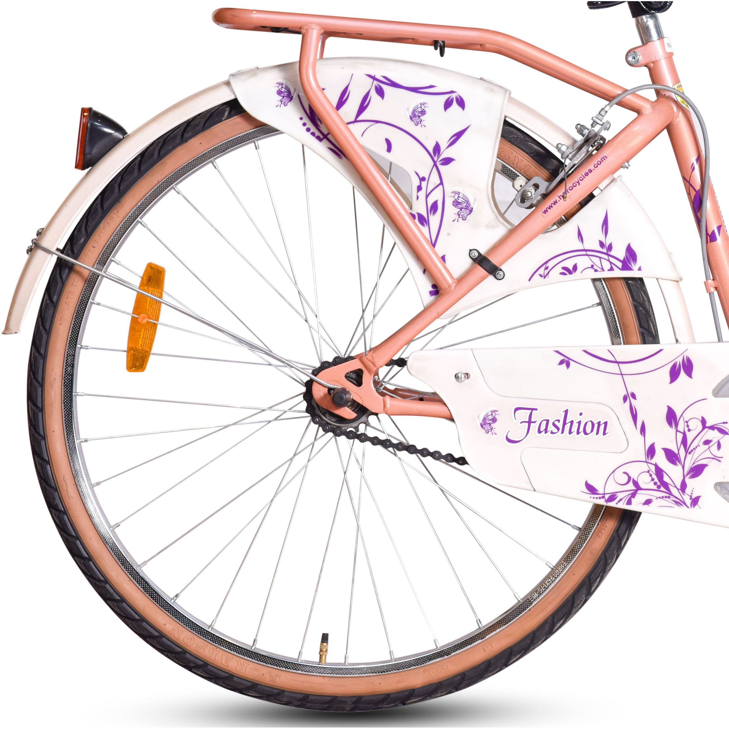 hero fashion 24t single speed cycle