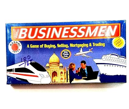 RASHMI TOYS Junior Business Men with 4 Games Inside