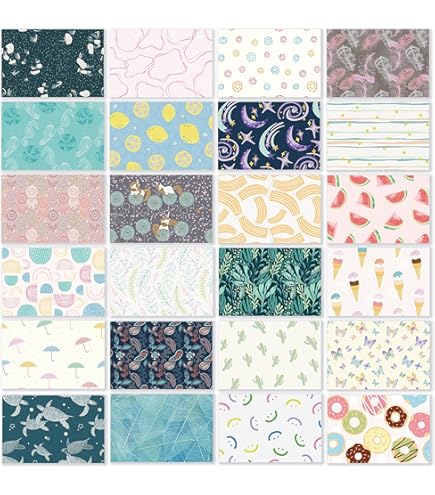 Set De 24 Tarjetas En Blanco Con Sobres Y Pegatinas - Para Cumpleaños, Bodas, Agradecimientos Y Ocasiones Especiales