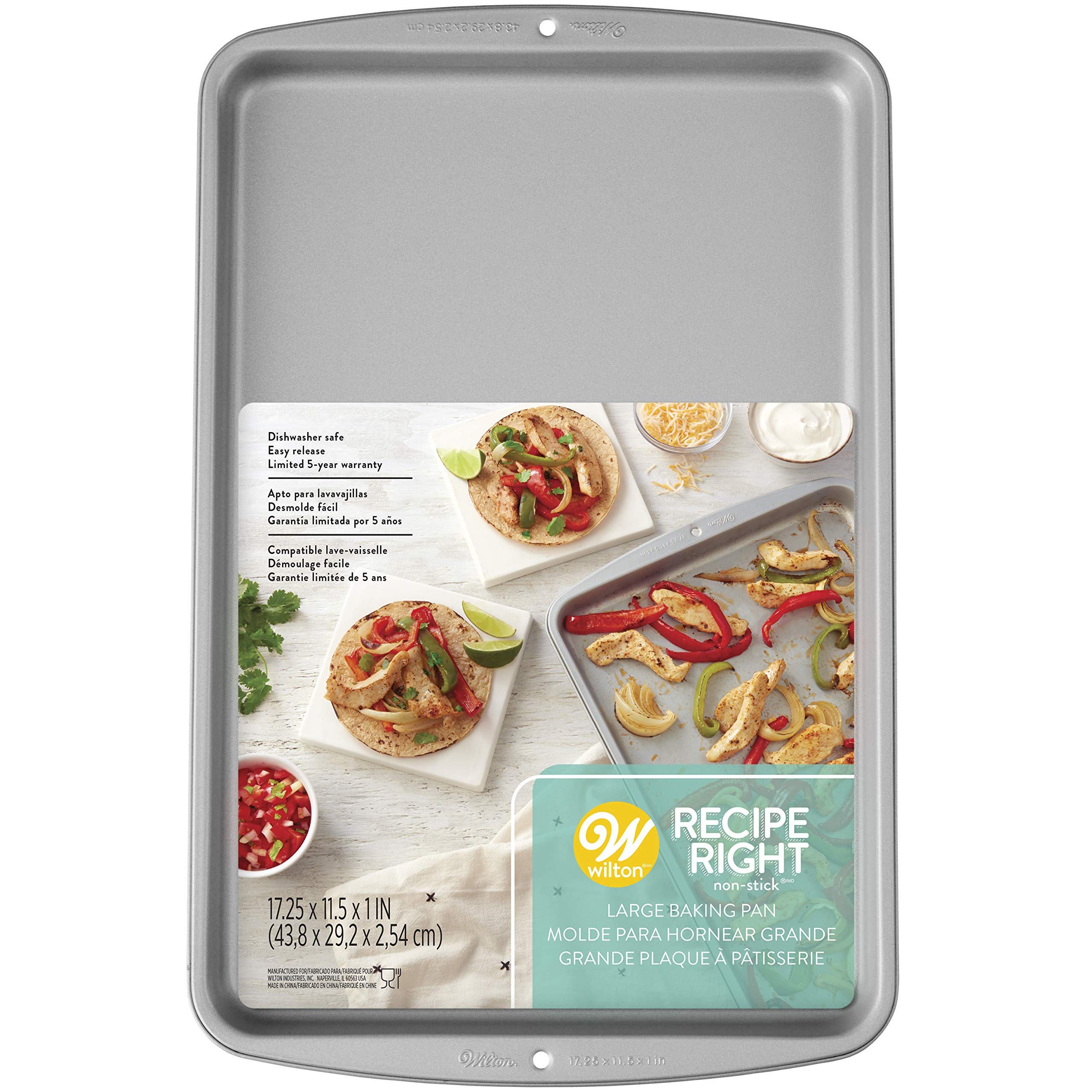 Wilton Recipe Right Cookie/Jelly Roll Pan, 171/4 by 111/2Inch Buy