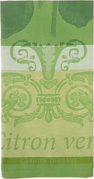 Amazon.com: Garnier Thiebaut 31416 Citron Vert Kitchen Towel, 22" x 30