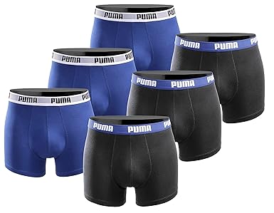 Puma Boxershort 6er Pack Herren Basic Black Limited Edition