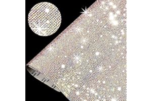 FULZTEY Glitter Rhinestone Sheets Self Adhesive AB Crystal Rhinestone Sticker Bling Diamond Stickers Gems Stickers for DIY Crafts Gifts Car Clothes Decorations 9.4 x 7.9 Inch