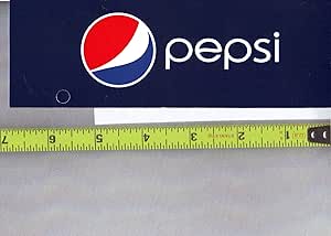 amazoncom large rectangle size pepsi logo soda vending