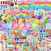 Erosbon 1000pcs Party Favors for Kids, Fidget Toys Pack,Bulk Toys Goodie Bag Stuffers,Prize for Kids Treasure Box Toys for Classroom Rewards ,Birthday Party Gift, Carnival Prize, Pinata Pinata Filler