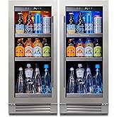 ORYMUSE 30" Stainless Steel Wine & Beverage Refrigerator - Dual Zone, Built-in/Freestanding with Upgraded Cooling - 30 Bottles & 110 Cans Capacity on Fridge.com