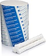 Richmond Braided Cotton Rolls Medium 4" Nonsterile 100% USA Cotton Dental view 4