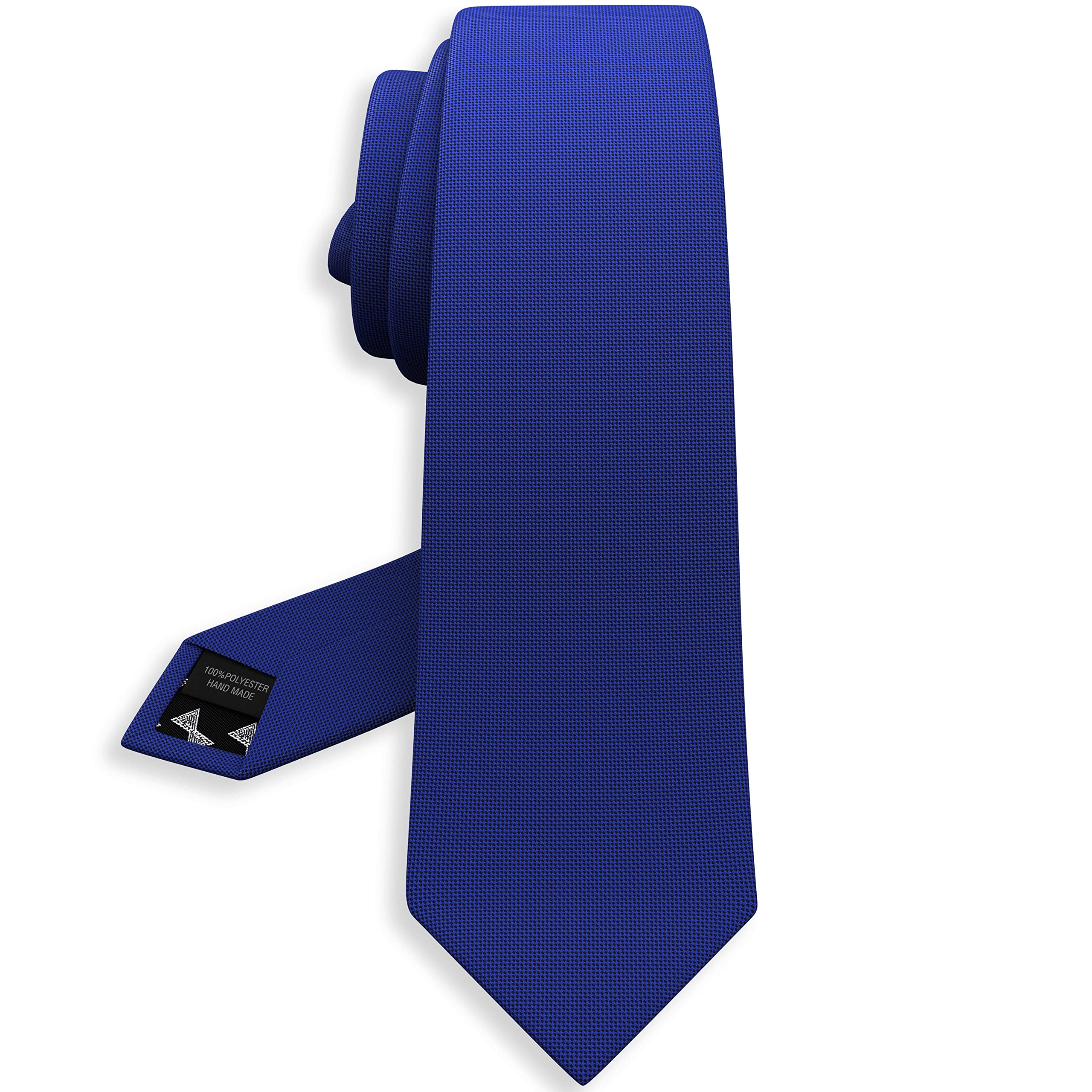 Electric Blue Tie Premium Mens Classic Sapphire