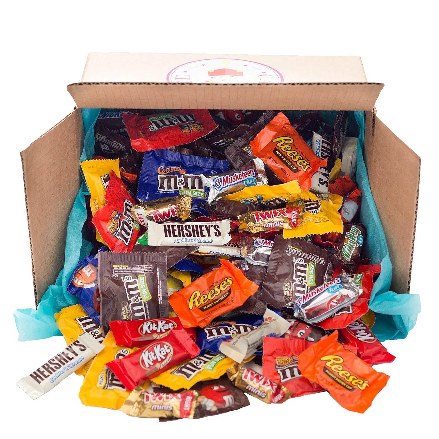 Assorted Candy & Chocolate 90oz HERSHEY'S Mars M&M'S Variety Bulk Mix