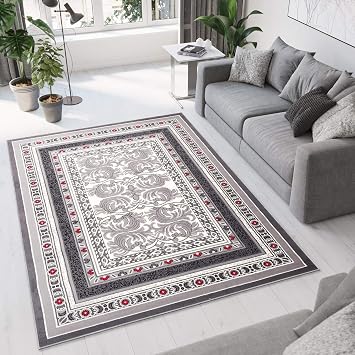 Amazon De Tapiso Designer Teppich Wohnzimmer Teppich Schon Muster