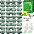 YJOO 36Pack Natural Mice Rodent Repellent - Mouse Mole Repellent Peppermint Oil to Repel Rats Mice Deterrent for Car Engines Indoor and Outdoor, Safe for Humans & Pets, Pouches for Other Pest Roaches