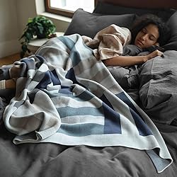 Double Stitch by Bedsure Twin Size Throw Blanket