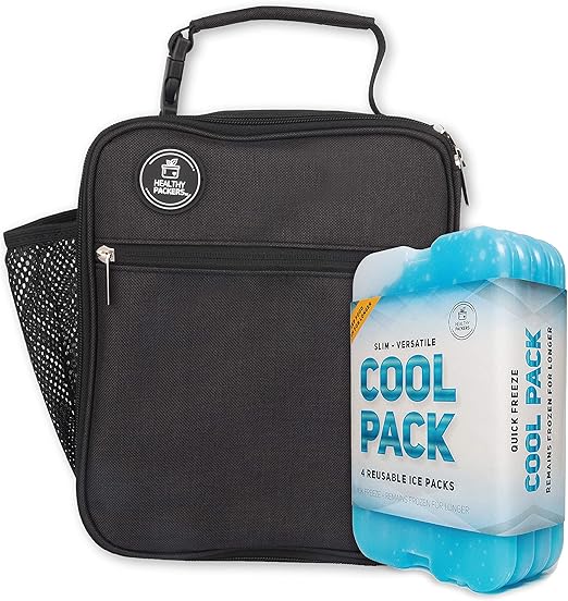 insulated lunch bag with ice pack