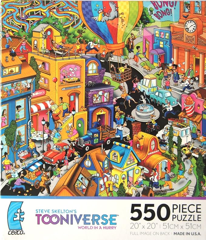 STEVE SKELTON'S TOONIVERSE WORLD IN A HURRY 550 Piece
