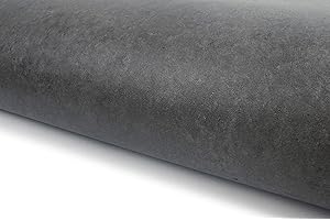 Very Berry Sticker Dark Gray Concrete Textured Wallpaper (24" x 118", Concrete Texture, Dark Gray) Contact Paper Peel and Stick for Kitchen