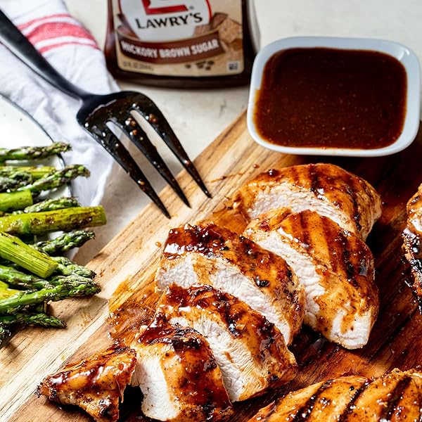 LAWRY’S HICKORY BROWN SUGAR MARINADE, 12 FL OZ