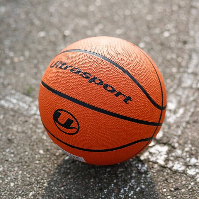 Ultrasport Palla Da Basket Misura 5 Con Circonferenza Di 70 Cm Perfetta Per Bambinipalla Da Basket Morbida Con Superficie Antiscivolo Arancione