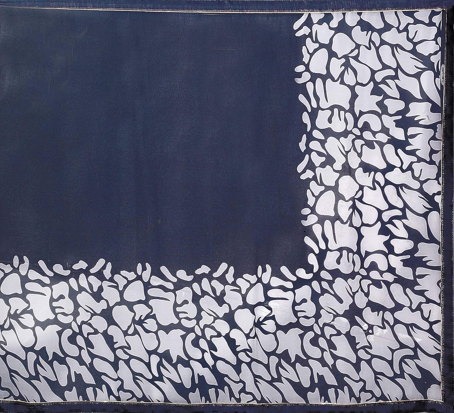 jaanvi fashion women's chiffon saree with blouse piece (cherry-grey_grey)