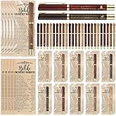 Feifeiya 50 Sets Christian Gifts Bulk Bible Emergency Numbers Bookmarks Scripture Christian Pens Religious Pen for Men Women Valentines Pastor Church Welcome Gifts Sunday School Favors (English)