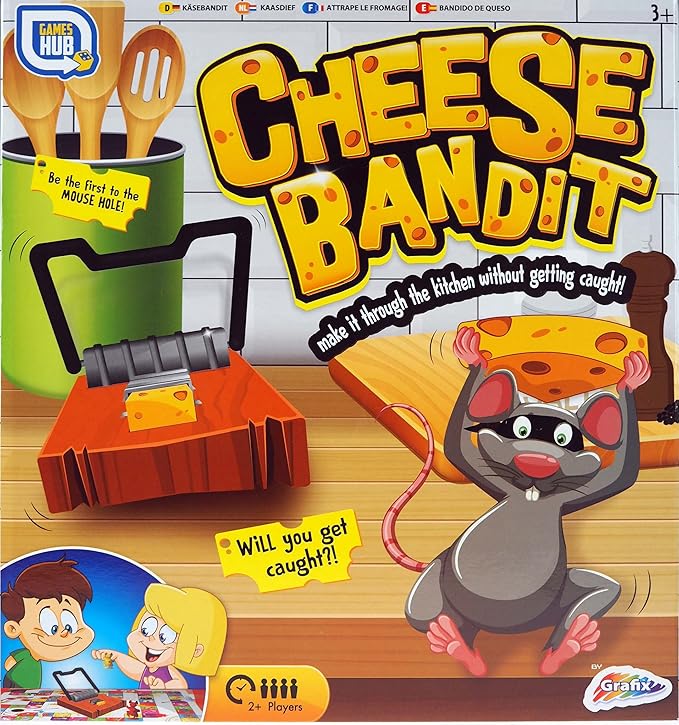 RMS Cheese Bandit Family Board Game Amazon.co.uk Toys & Games