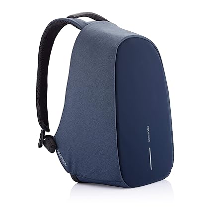 mochila antirrobo azul