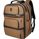WELKINLAND 20-Pockets Travel Backpack, Carry-On luggage backpacks, 16-Inch laptop backpack for men, Expandable backpack with trolley sleeve, Travel backpack with shoe compartment