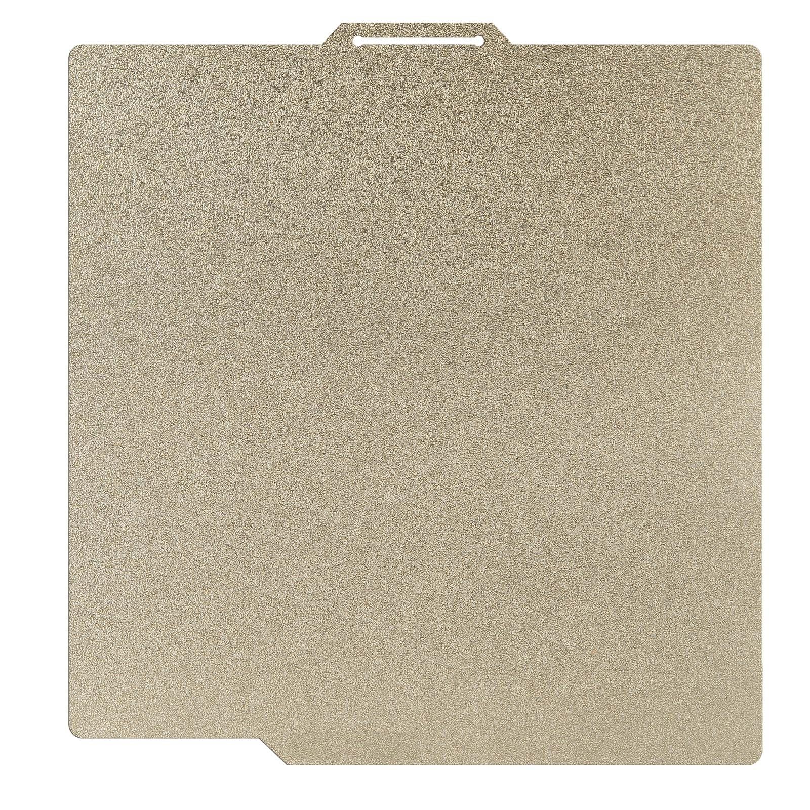 Photo 1 of HICTOP Bambu Lab PEI Plate 257.5mm Double Sided Textured/Cold Plate, Room Temp PLA/PETG, No Glue for X1/X1C/P1P/A1, Warp-Free & High Adhesion
