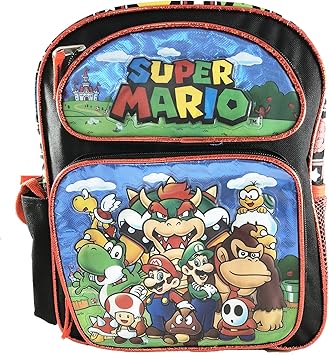 mario backpack kid