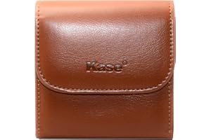 Kase 5 Pocket Filter Storage/Travel Hard Case w Carabiner & Magnetic Closure Holds up to 82mm Filters