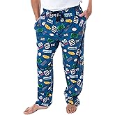 INTIMO Seinfeld TV Men's Show Themed Designs Allover Pattern Adult Sleep Pajama Pants